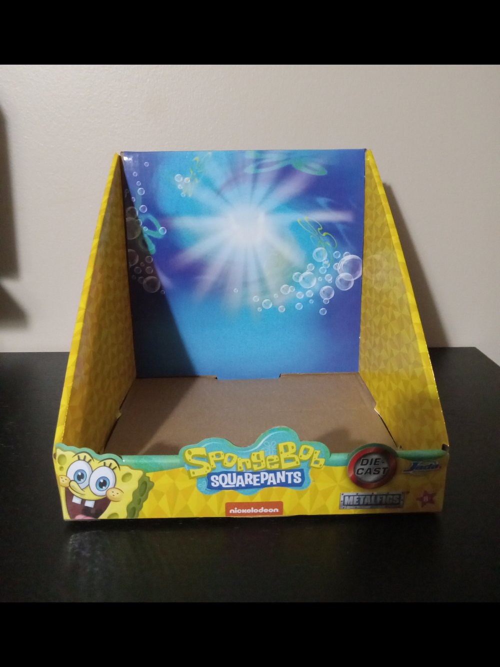 SpongeBob SquarePants Die - Cast Figures Retail Display Box (Box Only)
